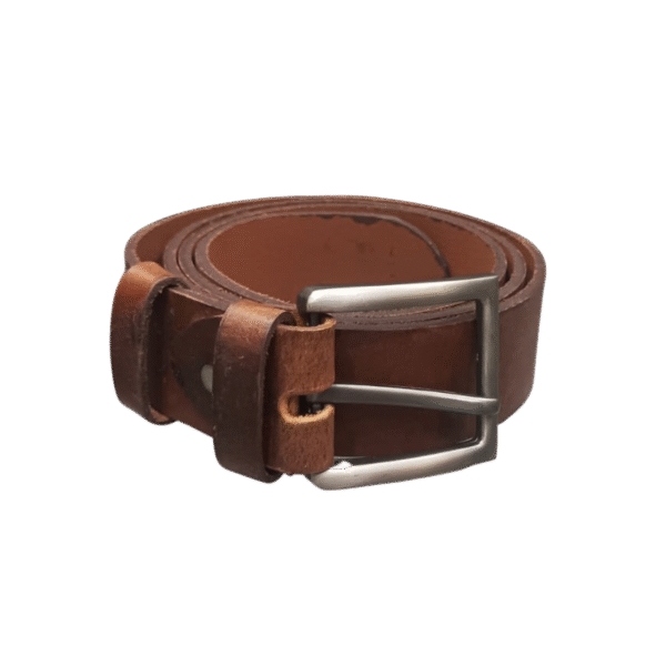 Leather Belt Dark Brown