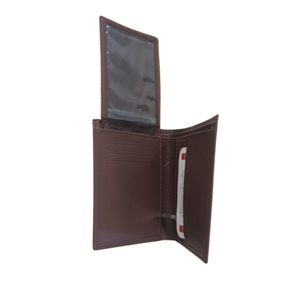 Up Flip Leather Wallet