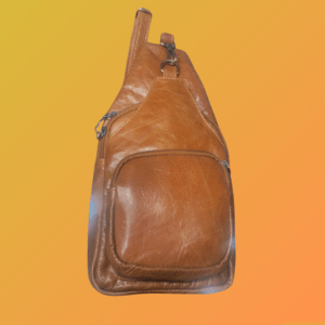 leather backpack