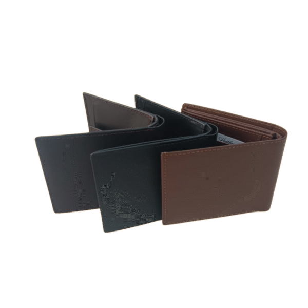 Leather Wallet Double Flip