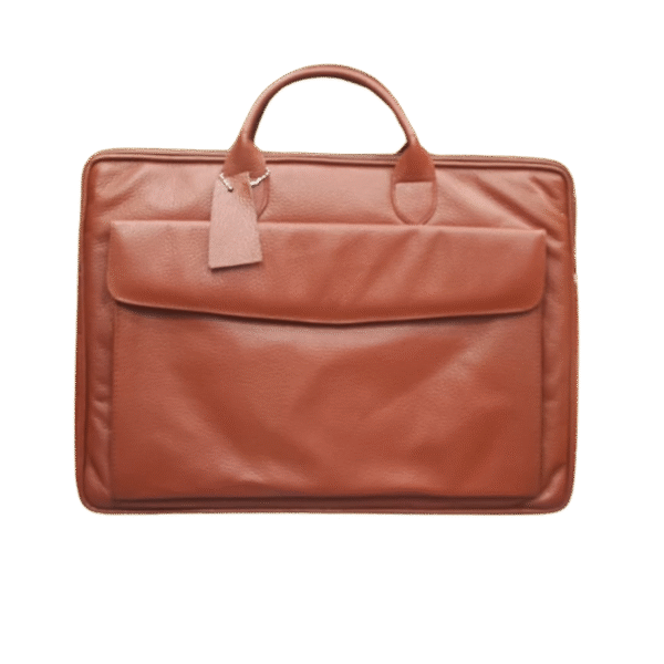 Slim Leather Laptop Bag
