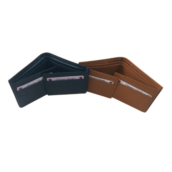 Men's Bifold Cow Leather Wallet - Image 7