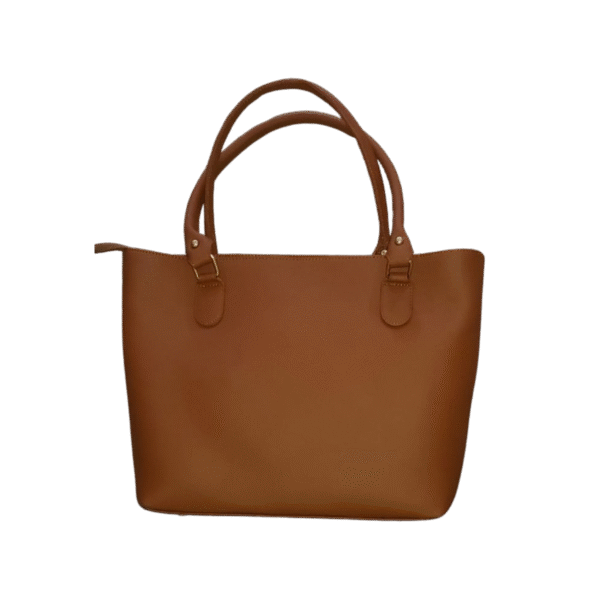 Classic Leather Tote Bag - Image 2