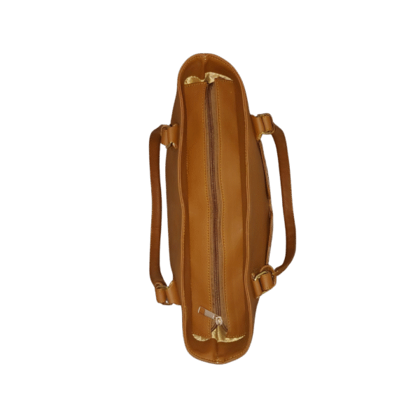 Classic Leather Tote Bag - Image 5