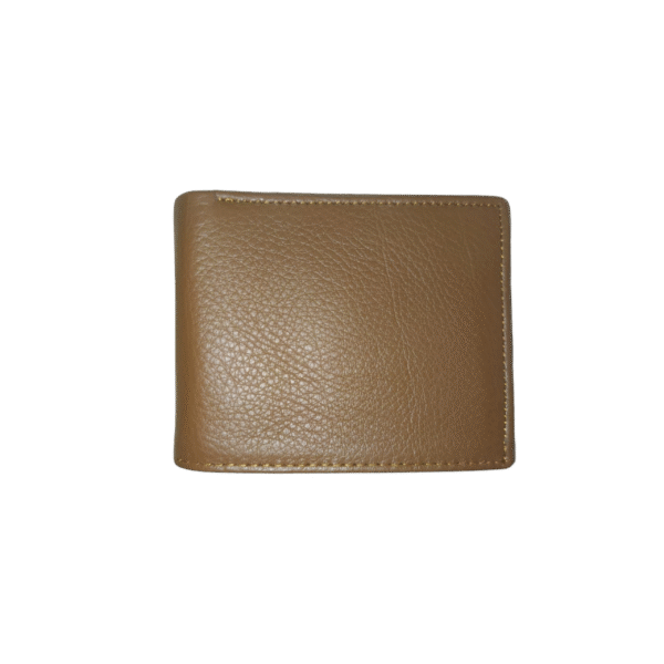 Bi-Fold Center Flip Leather Wallet - Image 7