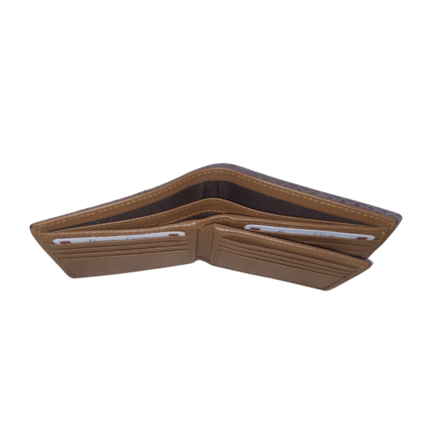 Men's Bifold Leather Wallet - Image 4