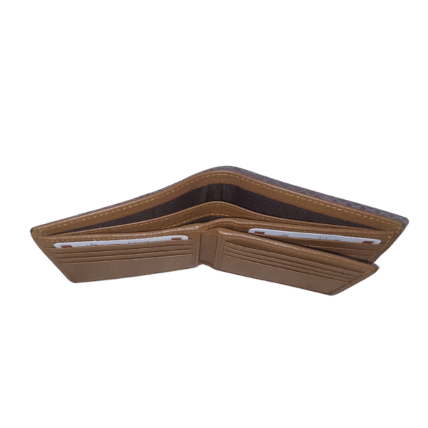 Men's Bifold Leather Wallet - Image 4