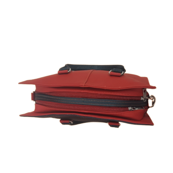 Red Black Ladies Handbag - Image 4