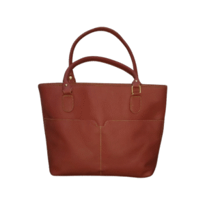 Classic tan leather tote bag for women – premium handbag by LeatherNest