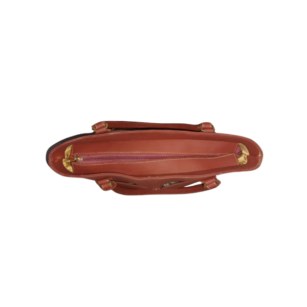Classic Leather Tote Bag - Image 10