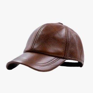 Premium Genuine Leather Cap for Men - Image 4