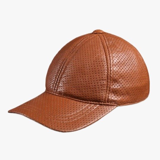 Premium Genuine Leather Cap for Men - Image 5