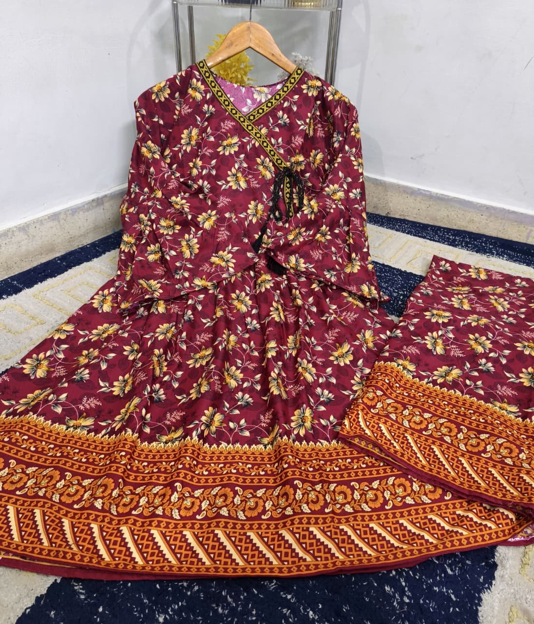 ANGRAKHA FROCK 2 PC 2026 - Image 2