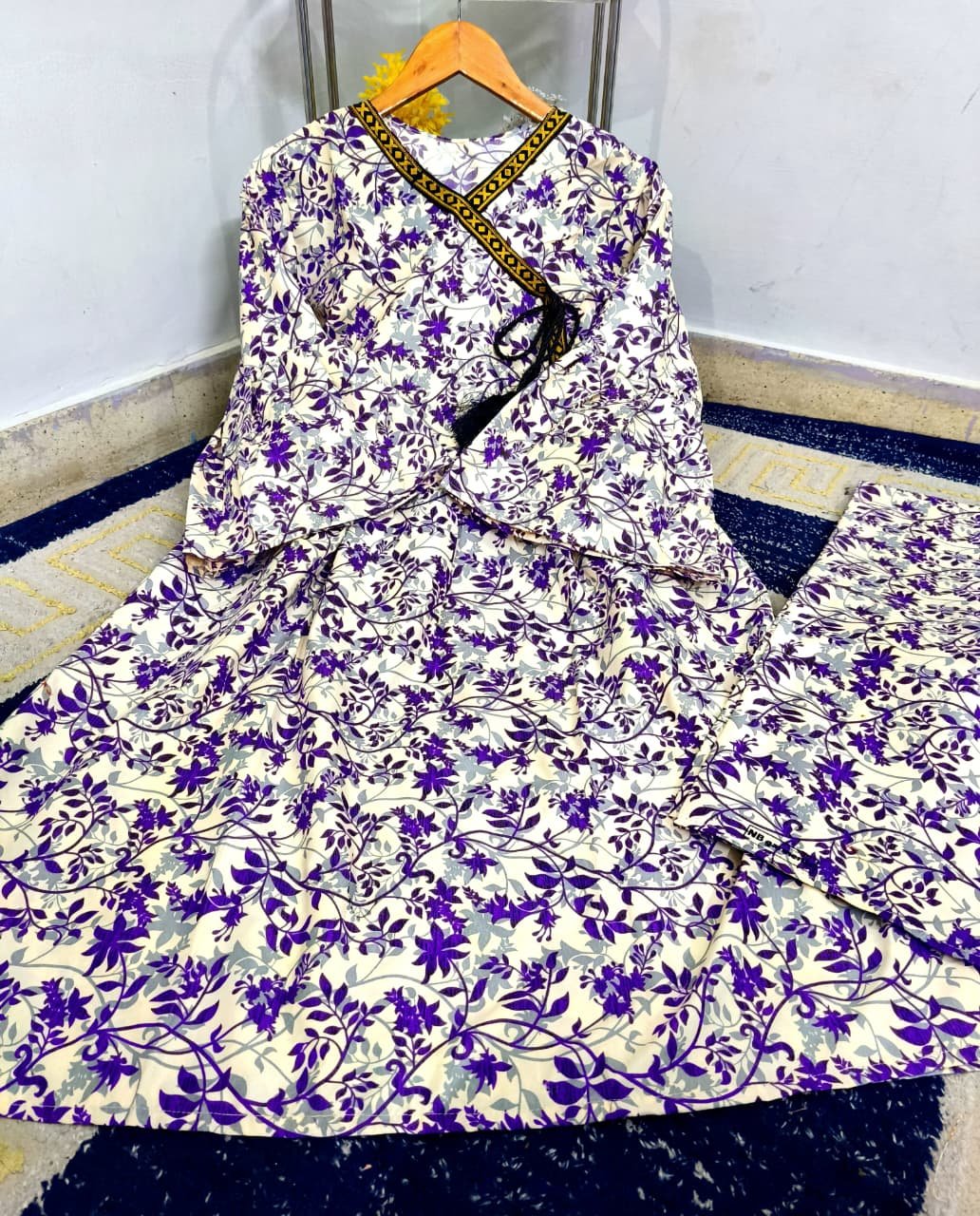 ANGRAKHA FROCK 2 PC 2026 - Image 3